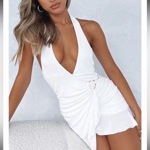 White Fox Million Reasons Mini Dress